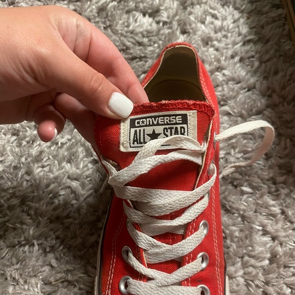 Red Converse - Picture 4 of 4
